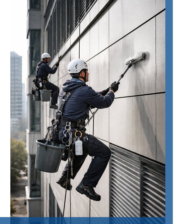 Мойка вентилируемого фасада в Устях-Илимске от 260 р. | ВЫСОТНИК-Сть