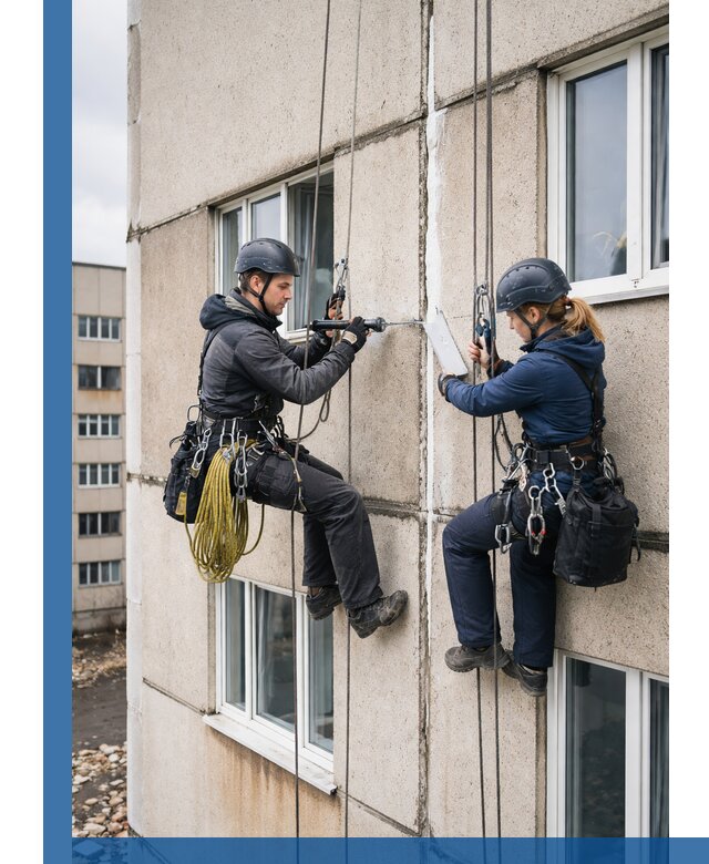 Герметизация межпанельных швов тёплым швом в Устях-Илимске