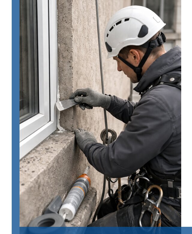 Герметизация монтажных швов окон в Устях-Илимске с гарантией качества