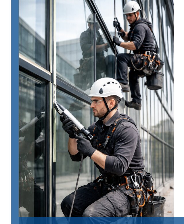 Герметизация витражных швов в Устях-Илимске для зданий и фасадов