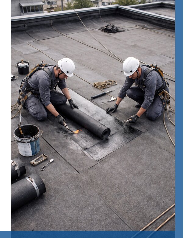 Ремонт мягкой кровли под ключ в Устях-Илимске от 728 р. | ВЫСОТНИК-Сть