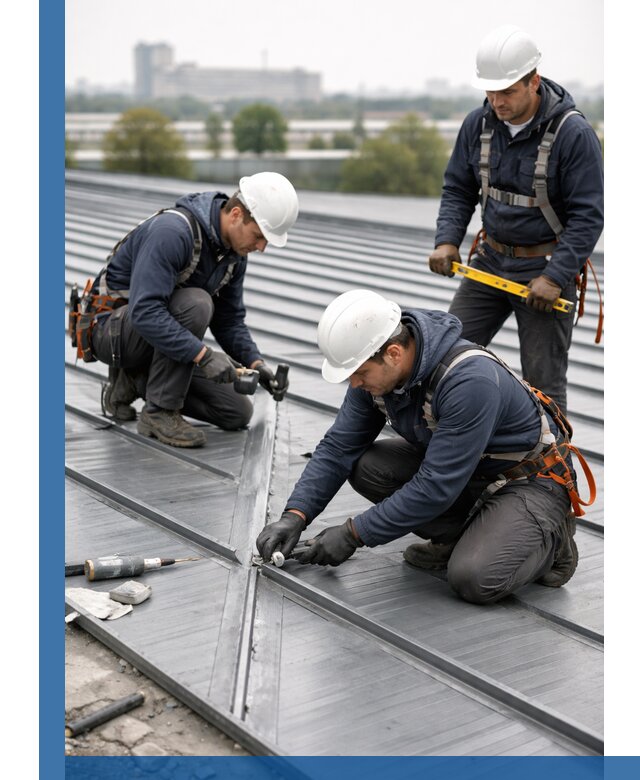 Ремонт фальцевой кровли в Устях-Илимске срочно и качественно