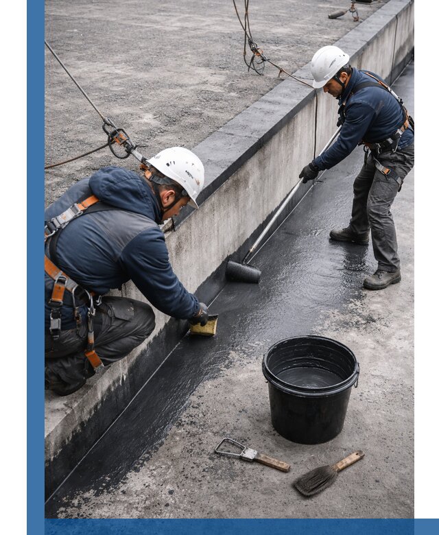 Гидроизоляция кровли жидкой резиной профессионально в Устях-Илимске