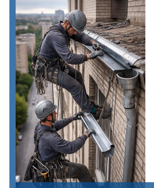 Ремонт водосточных желобов в Устях-Илимске, быстро и качественно