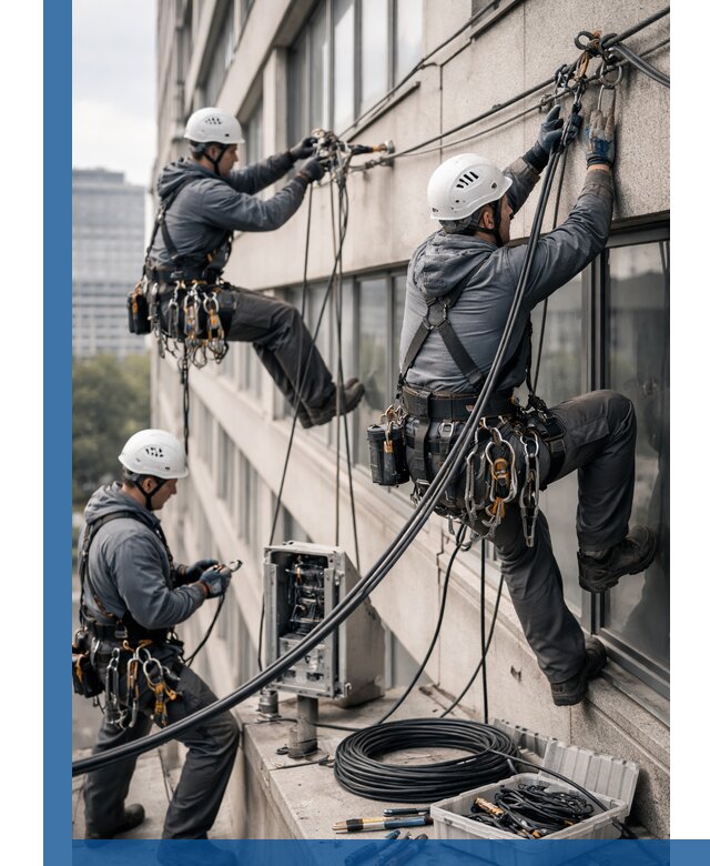 Прокладка оптоволоконного кабеля в Устях-Илимске под ключ с тестированием