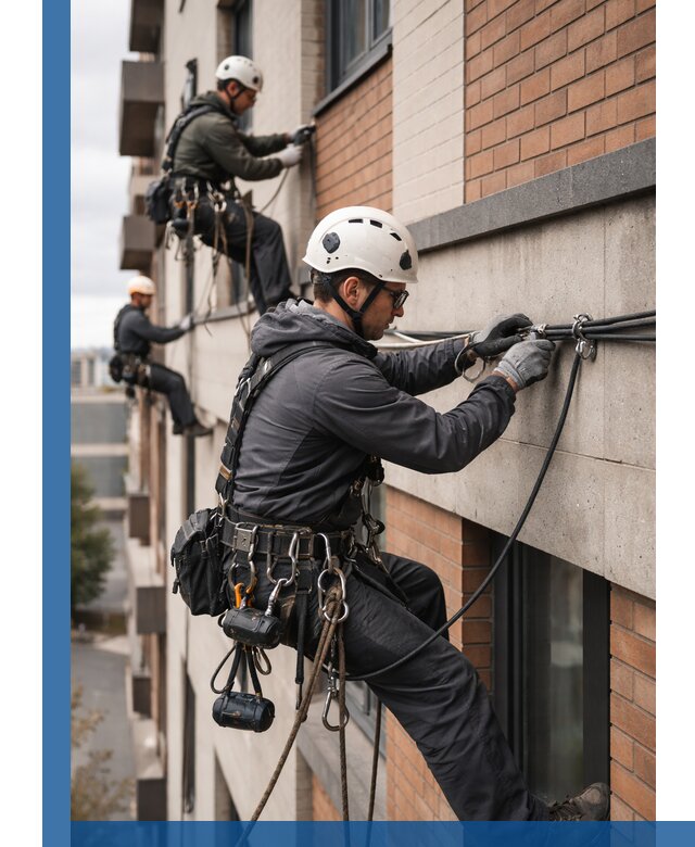 Крепление кабеля на фасаде монтаж и крепеж в Устях-Илимске