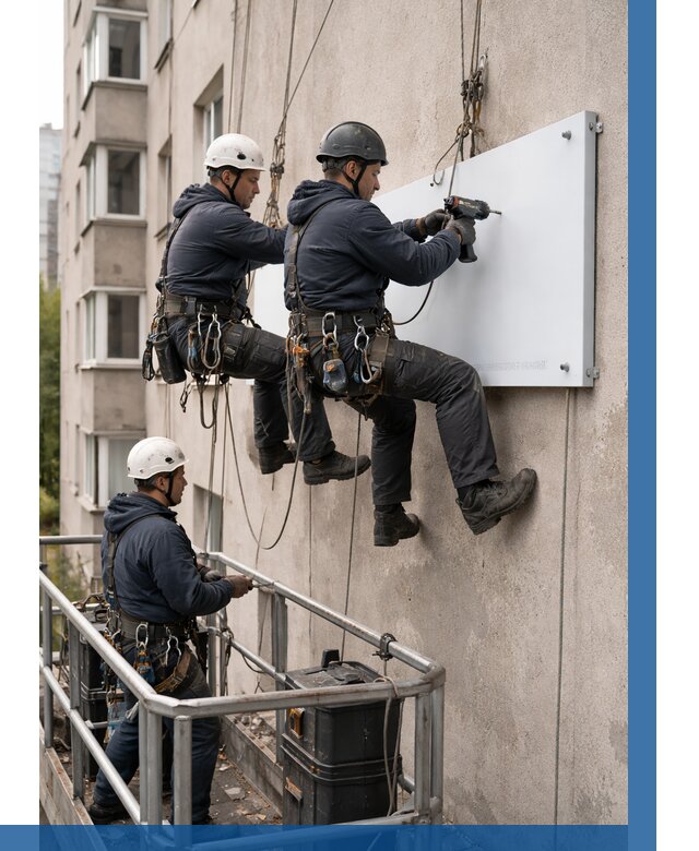 Монтаж табличек и указателей в Устях-Илимске от 3640 р. | ВЫСОТНИК-Сть