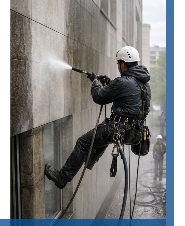 Гидроструйная очистка поверхностей в Устях-Илимске от 884 р. | ВЫСОТНИК-Сть