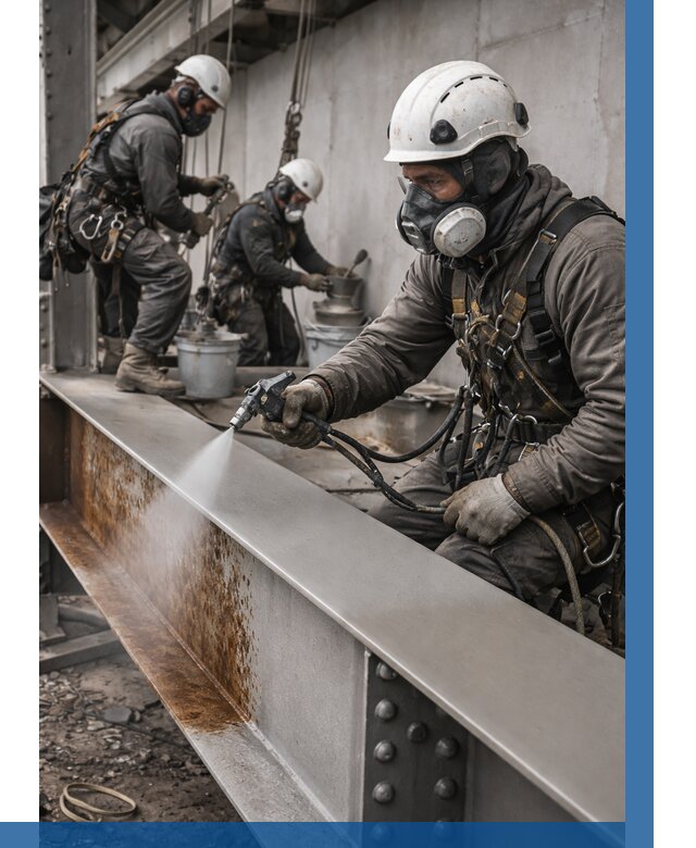 Антикоррозионная покраска металла в Устях-Илимске от 728 р. | ВЫСОТНИК-Сть