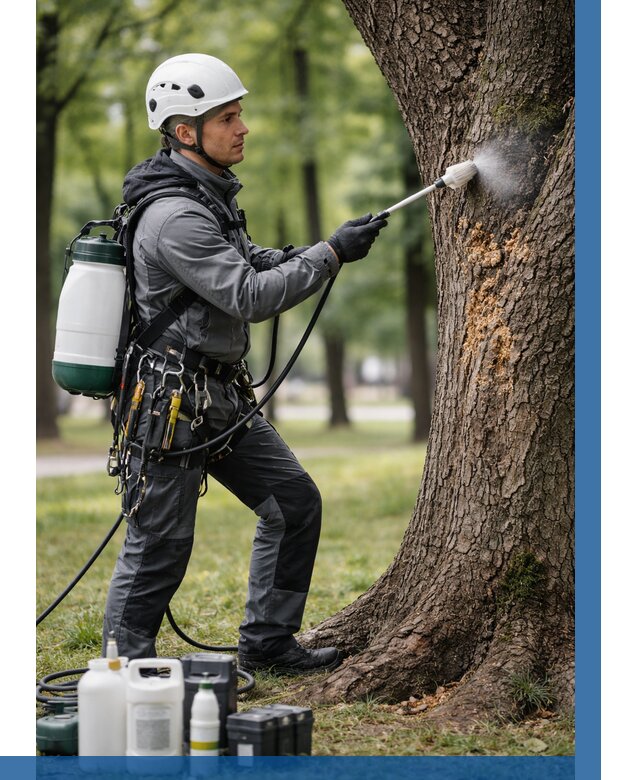 Обработка деревьев от вредителей в Устях-Илимске от 4680 р. | ВЫСОТНИК-Сть