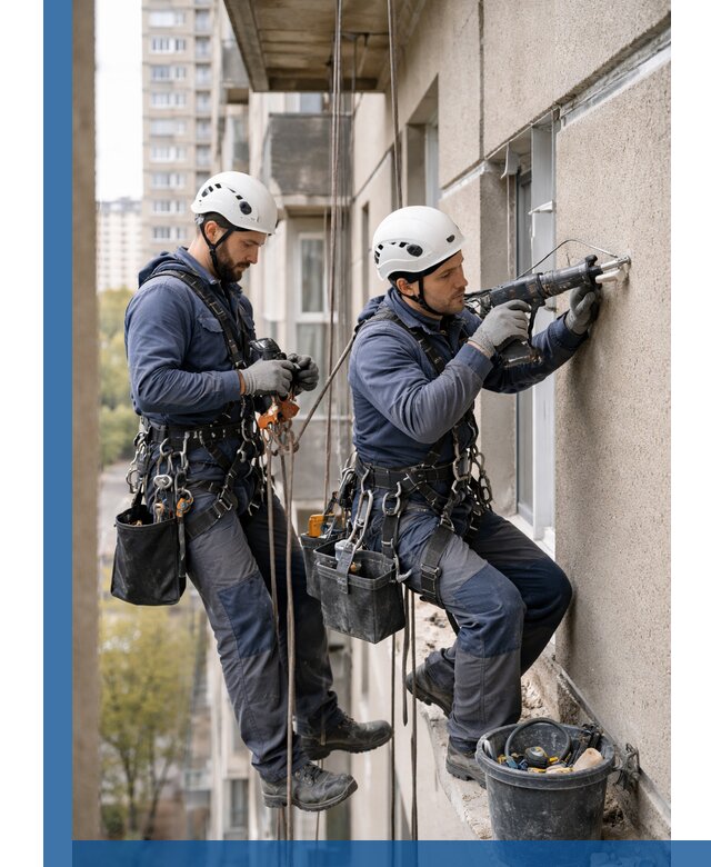 Промышленные альпинисты высотные работы и монтаж в Устях-Илимске